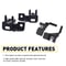 HEADLIGHT LAMP MOUNT BRACKET FIT CorrosionResistant ABS Direct Replacement Simple Installation High 7
