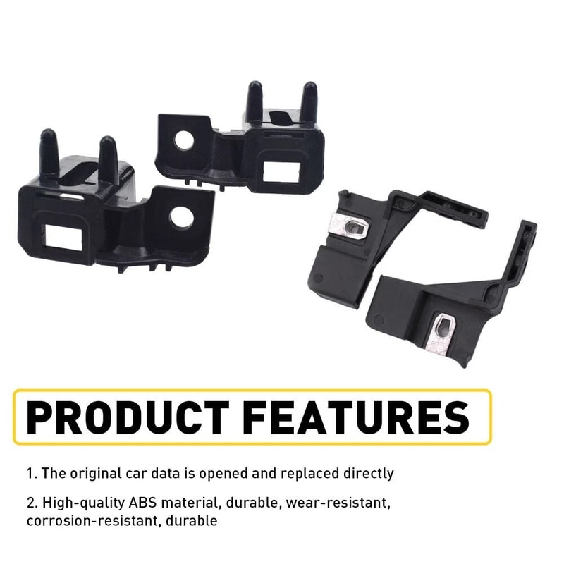HEADLIGHT LAMP MOUNT BRACKET FIT CorrosionResistant ABS Direct Replacement Simple Installation High 7