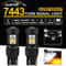 Amber White LED Turn Signal Bulbs DRL Anti Hyper Flash Technology Upgrade Your Vehicle Lighting Per 2