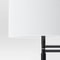 Adjustable Threshold Swing Arm Floor Lamp Black And White Chic Drum Shade Touch Activated Sensor 1