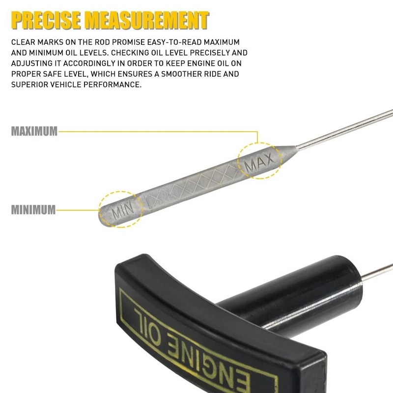 Engine Oil Dipstick For Powerstroke Diesel Durable Dip Stick For Precise Oil Level Adjustments Repl 4