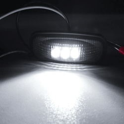 led rear side marker lamp with smoked lens, waterproof and shock resistant, high brightness