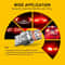 Red LED Bulb Strobe Flash Alert Bright Brake Tail Light 360 LED Chips Faster Rise Time For Enhanced 4