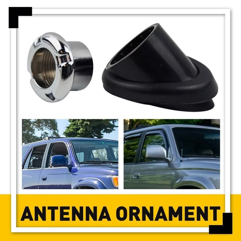 New Genuine Antenna Ornament Bezel Mounting Nut Perfect Replacement Antenna Base 1