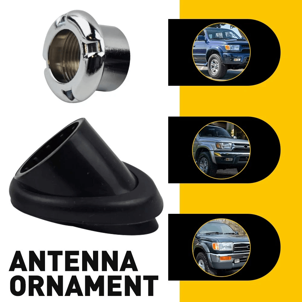 New Genuine Antenna Ornament Bezel Mounting Nut Perfect Replacement Antenna Base 10