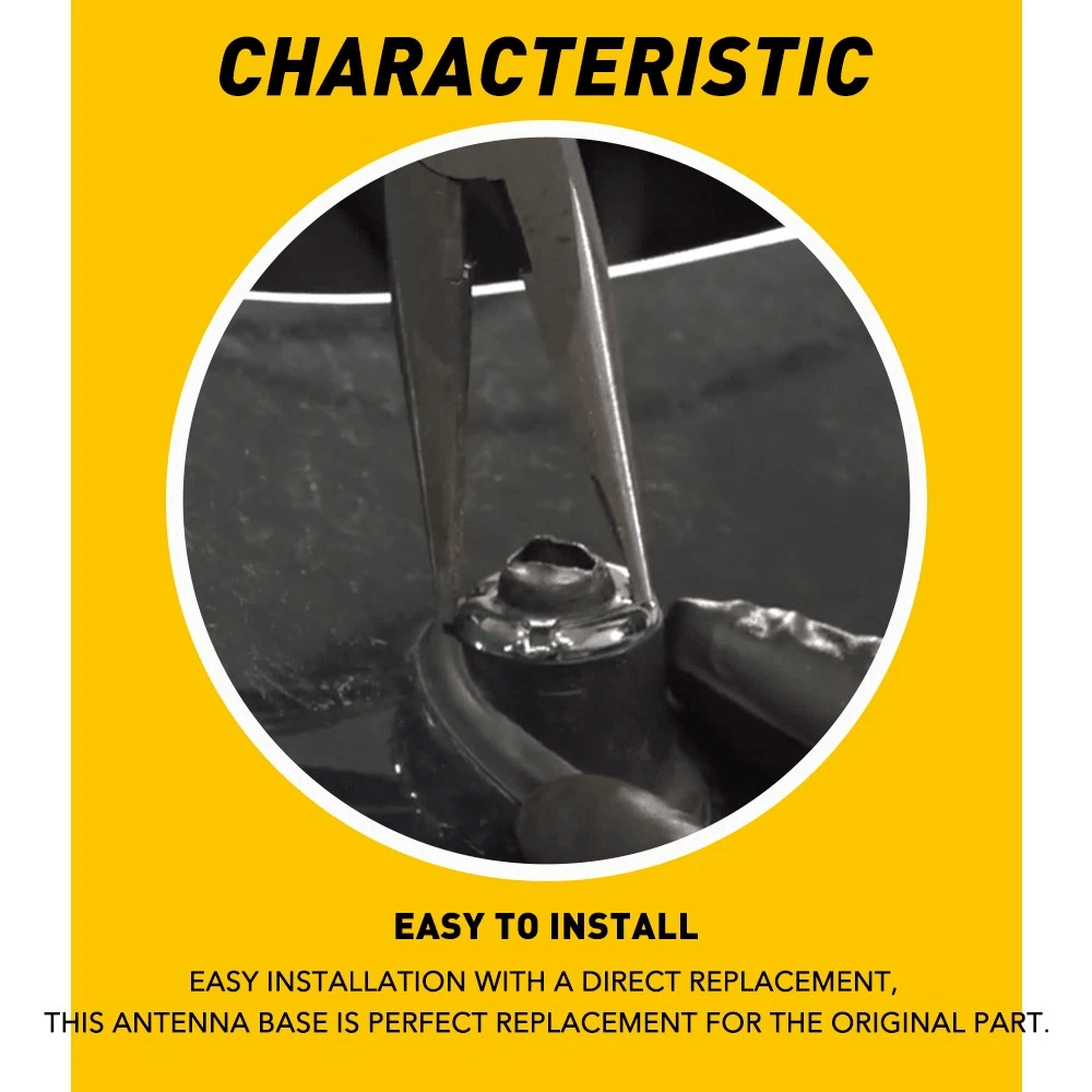 New Genuine Antenna Ornament Bezel Mounting Nut Perfect Replacement Antenna Base 5