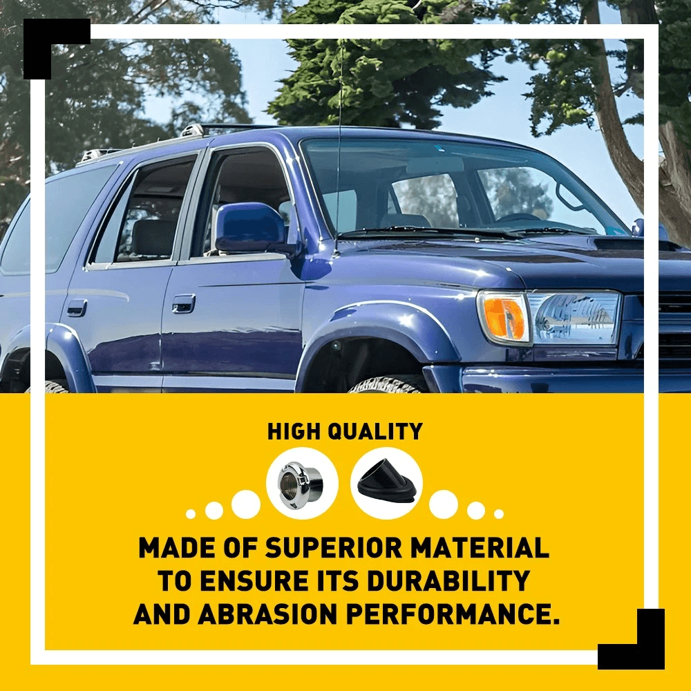 New Genuine Antenna Ornament Bezel Mounting Nut Perfect Replacement Antenna Base 6