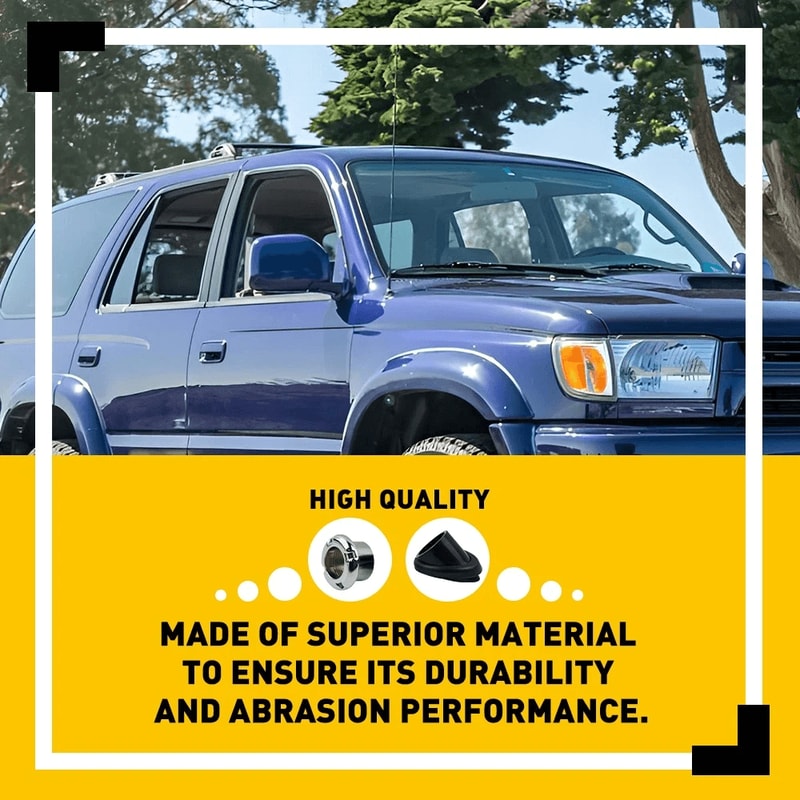 New Genuine Antenna Ornament Bezel Mounting Nut Perfect Replacement Antenna Base 6