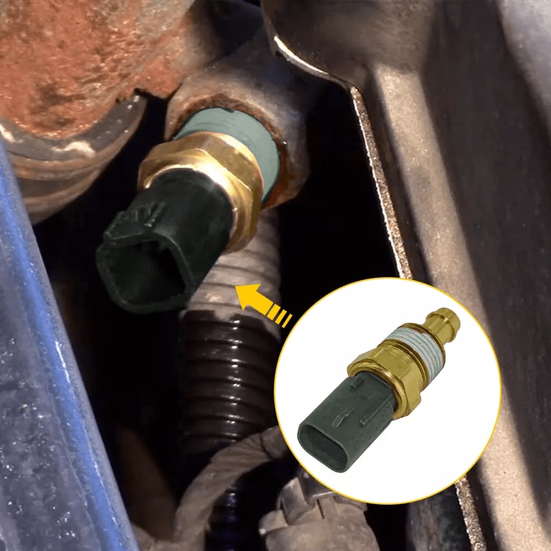 LED Headlight Conversion Kit With New Original Engine Coolant Temperature Sensor Long Lifespan Inst 0