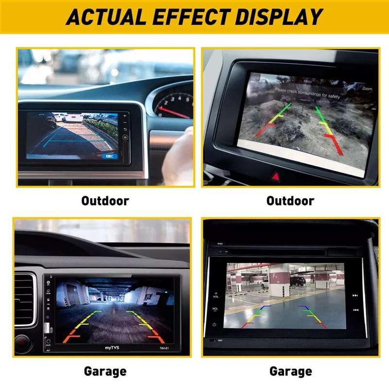 Backup Camera For Tailgate Rear View HighDefinition Waterproof WideAngle Lens Easy Installation 6