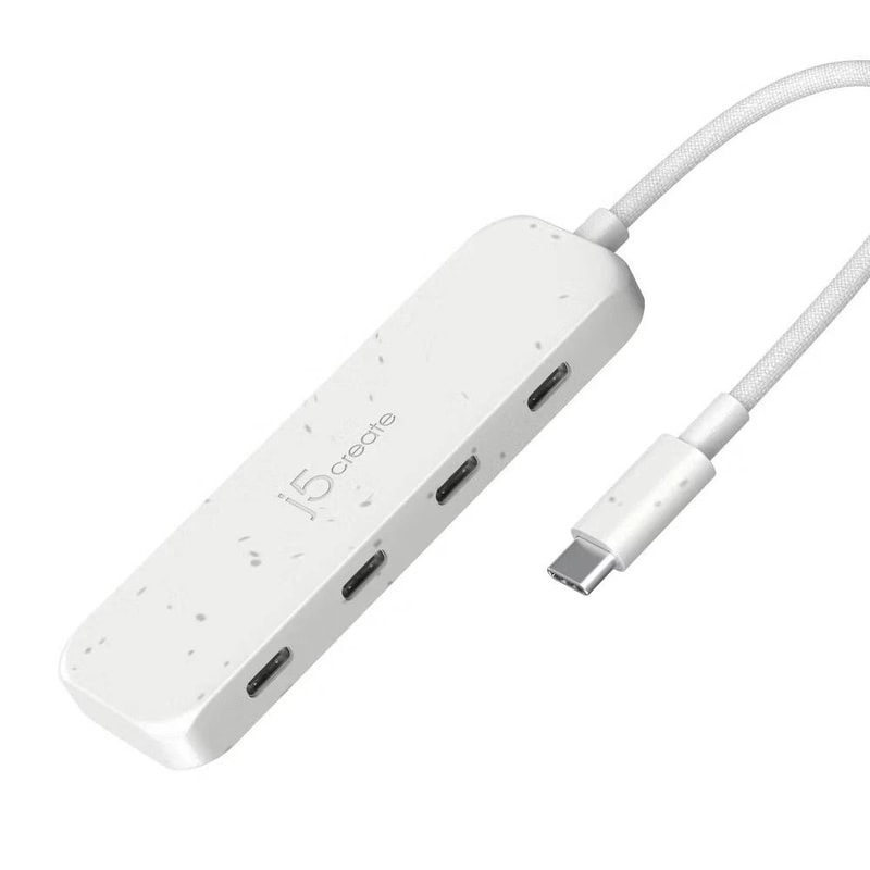 EcoFriendly USBC Hub 10Gbps Fast Data Transfer USBC Hub For MacBook More 6