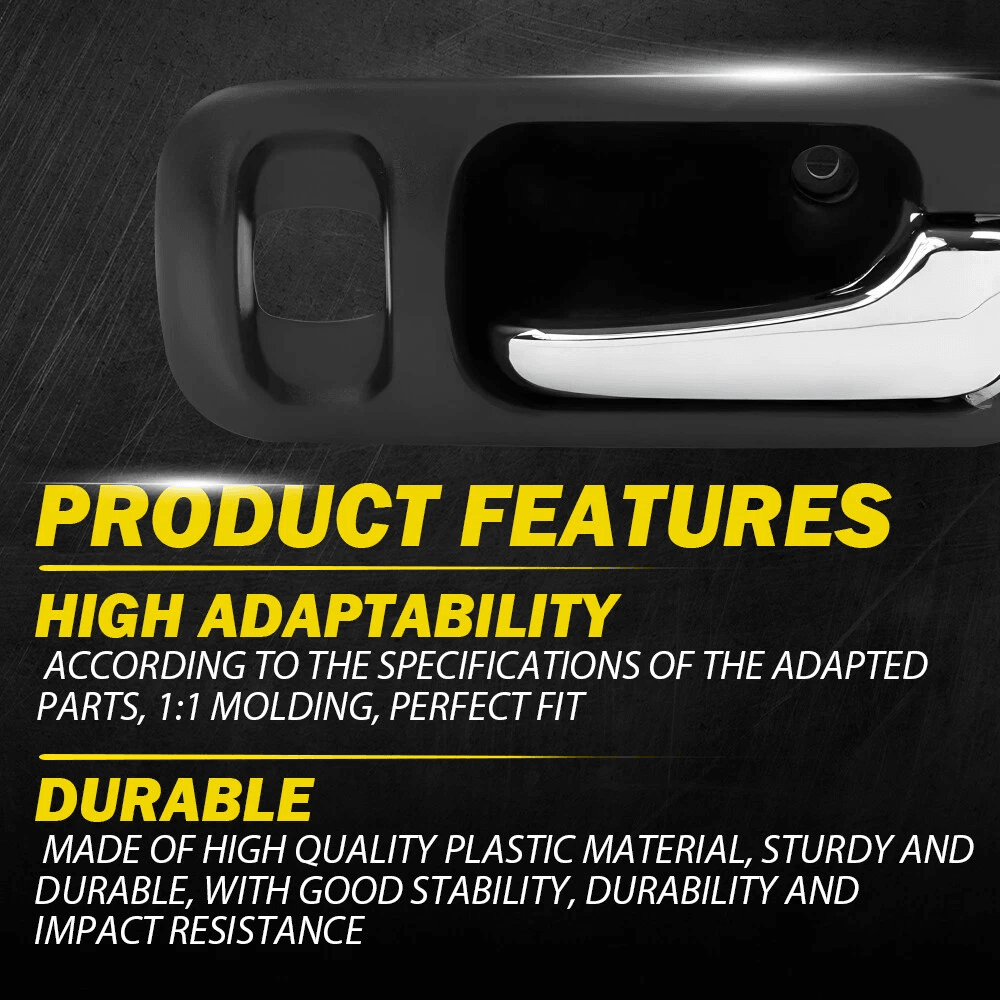Durable Interior Inside Door Handle Set For 199701 Honda CRV CRV Front Left Right Easy Installation