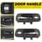 Durable Interior Inside Door Handle Set For 199701 Honda CRV CRV Front Left Right Easy Installation