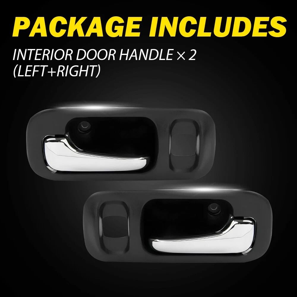 Durable Interior Inside Door Handle Set For 199701 Honda CRV CRV Front Left Right Easy Installation