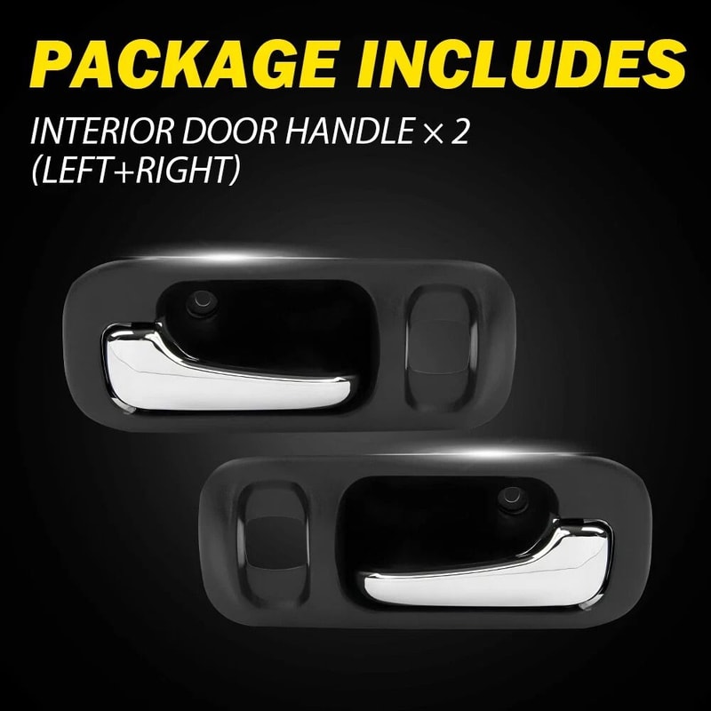 Durable Interior Inside Door Handle Set For 199701 Honda CRV CRV Front Left Right Easy Installation