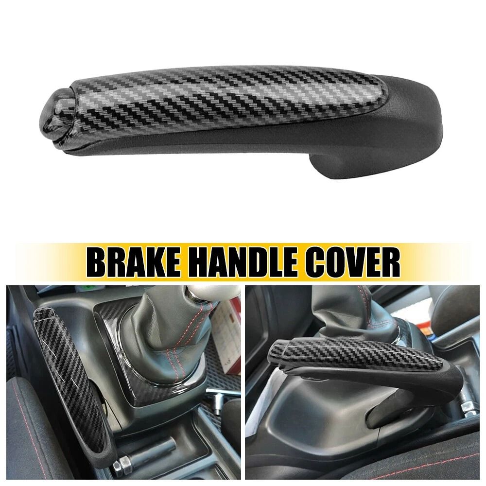 Brake Handle Cover For Emergency Ebrake Easy Install Protects From Damage Scratches Ideal For Car 1