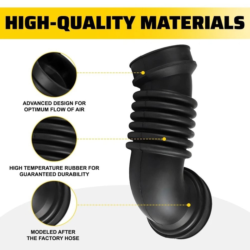 Air Cleaner Intake Hose HighQuality Performance Parts Easy Fix Prevents Air Leaks Boosts Engine Eff 4