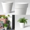Classic Composite Outdoor Planter Pot Cream Threshold EcoFriendly Recycled Plastic 3