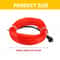 Cold Light Strip Lamp Line Red LED Car Auto Interior Decor Stylish LED Atmosphere Wire Lighting For 1