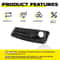 Driver Side Impreza Fog Light Lamp Cover Bezel HighQuality ABS Simple Installation ImpactResistant 5