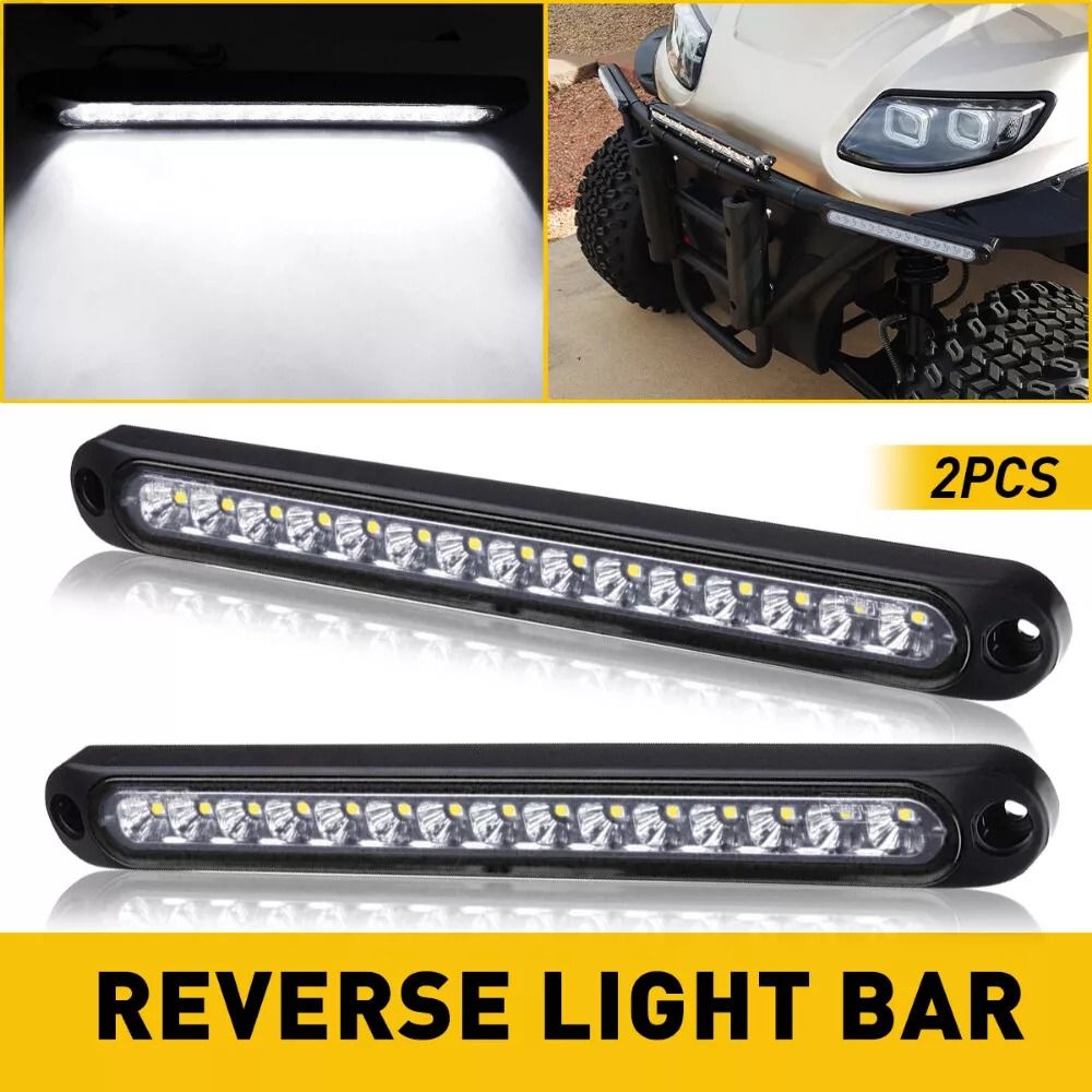 White Waterproof Light Bar For Trucks Trailer Stop Turn Tail Reverse Backup Light HighQuality Water 1