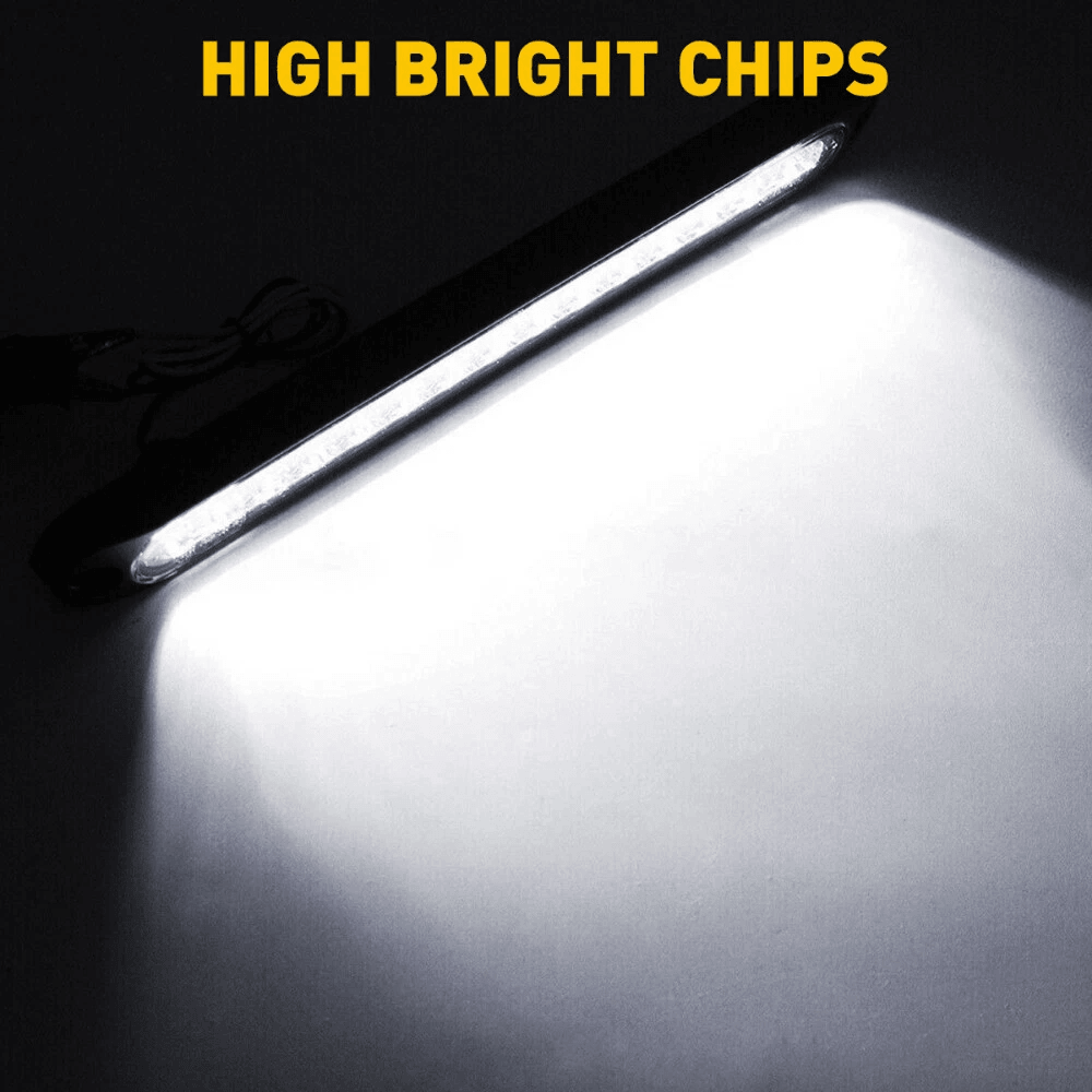 White Waterproof Light Bar For Trucks Trailer Stop Turn Tail Reverse Backup Light HighQuality Water 5