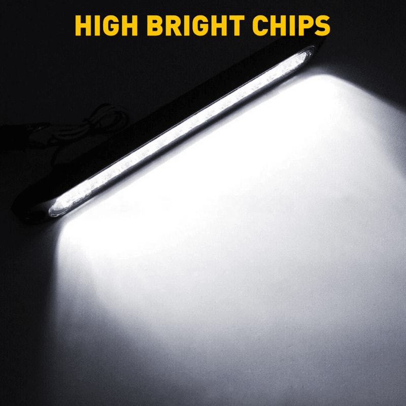 White Waterproof Light Bar For Trucks Trailer Stop Turn Tail Reverse Backup Light HighQuality Water 5
