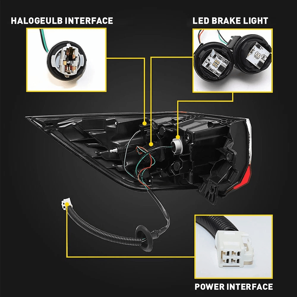 Passenger Rear Right Tail Light Outer Brake Lamp For Cars 7