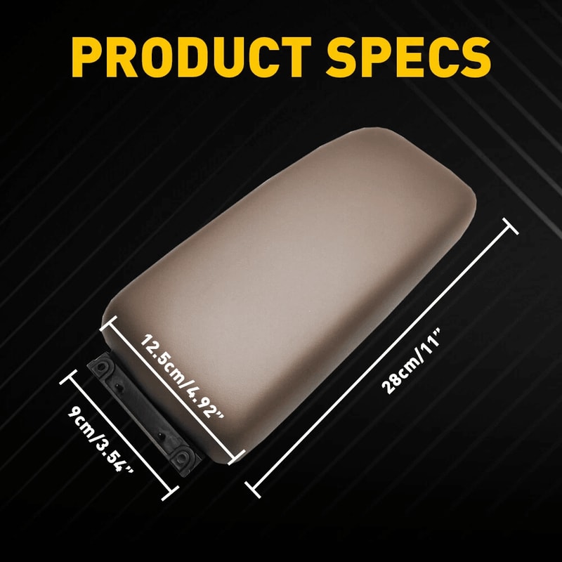 Oak Tan Center Console Lid Latch Durable New Replacement Perfect Fit For Your Vehicle Enhance Your 2