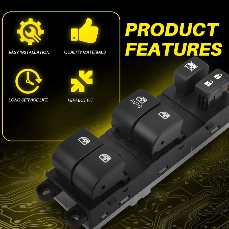 OUTBACK DRIVER LH MASTER POWER WINDOW SWITCH Perfect Fit For Your Vehicle Durable And LongLasting P 8