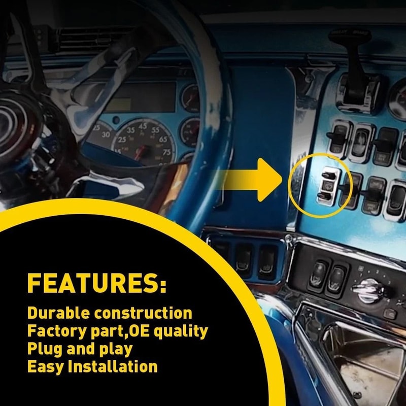 Fits Freightliner Wiper Control Switch Durable Direct Replacement Tested For Accuracy Easy Install 5