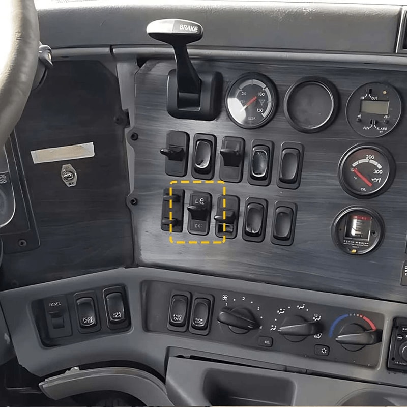 Car Headlight Switch Control Button 10Pin Premium Auto Headlight Switch Easy Installation Reliable 8