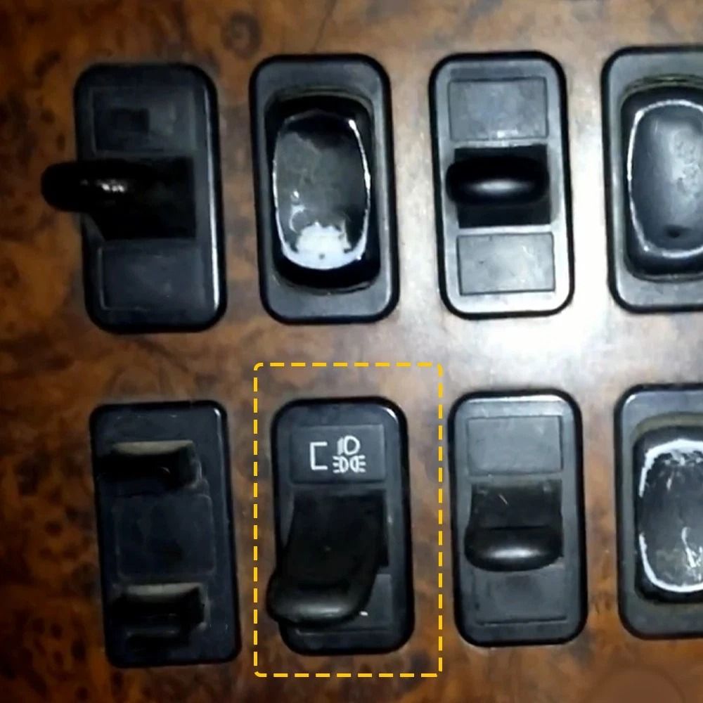 Car Headlight Switch Control Button 10Pin Premium Auto Headlight Switch Easy Installation Reliable 9