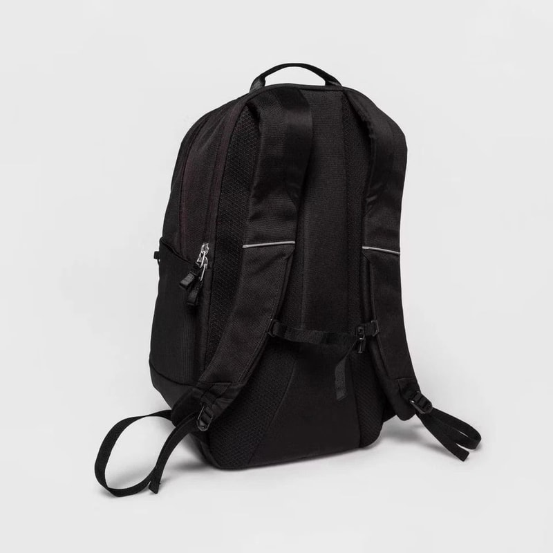Backpack Black All In Motion WaterResistant Backpack Ideal For Travel School And Commuting With Lap 4