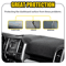 Nozzle Cover Cap For Headlight Washer Dashboard Mat Black Dash Cover Fits Your Car Durable Dash Pro 4