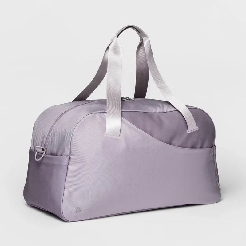 All In Motion Duffel Bag Mauve S TravelReady WaterResistant Lightweight CarryOn Bag With Zip Top 5