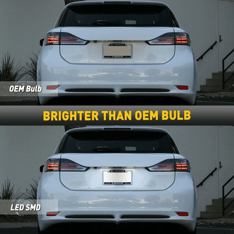 LED License Plate Light Pair Rear Tag Lamp Assembly For Bright Visibility 3