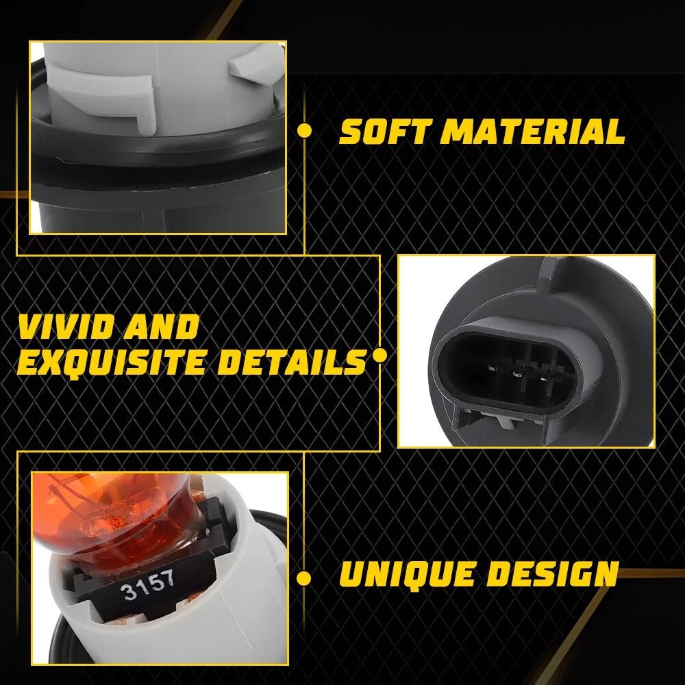 Turn Signal Light Bulb Socket Flasher Durable Car Signal Bulb Socket Reliable Flasher Socket For Ve 6