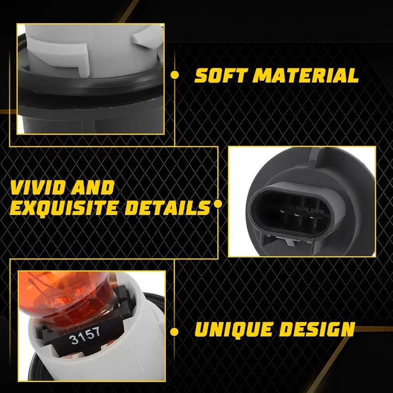 Turn Signal Light Bulb Socket Flasher Durable Car Signal Bulb Socket Reliable Flasher Socket For Ve 6