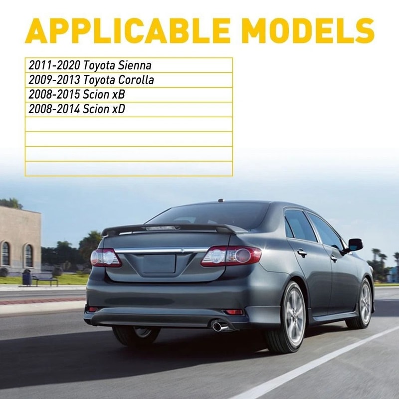 Rear Full LED Number License Plate Light Waterproof White Lamp High Brightness For Auto 3