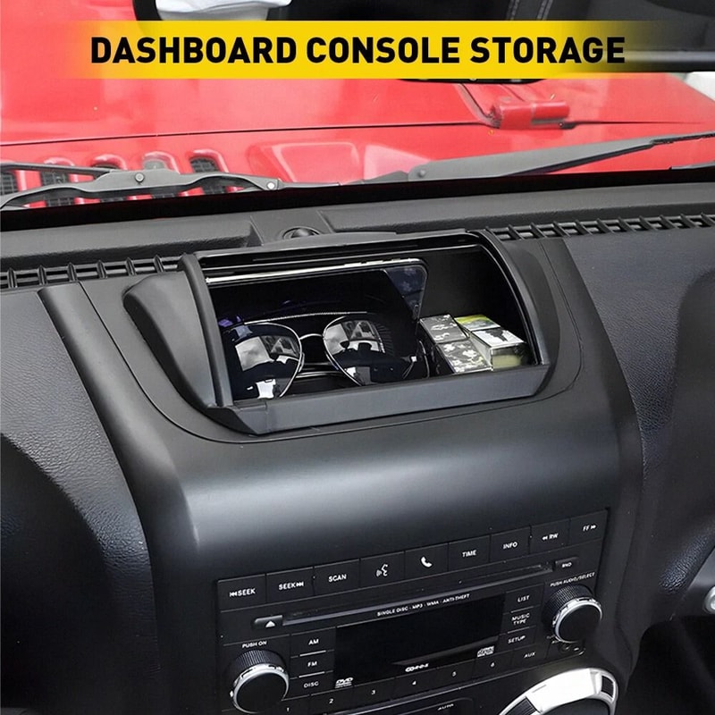 Vehicle Console Storage Box Holder HighQuality Dashboard Organizer Easy Installation Perfect Fit Fo 10