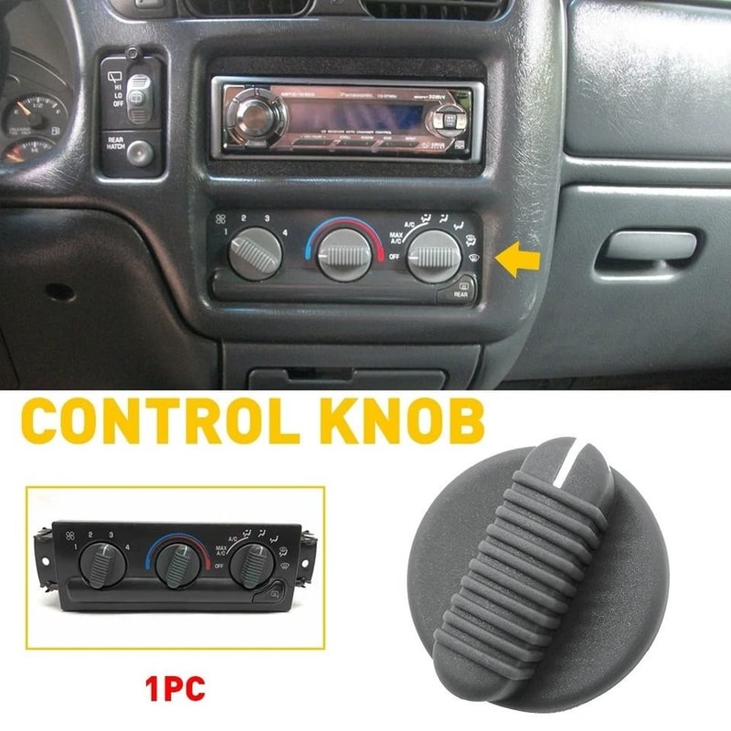 Valve Control Knob For AC Heater Compatible With GMC Cadillac Escalade 5