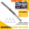Front Lower Bumper Trim Molding Chrome Ideal Replacement Easy Installation HighQuality Chrome Trim 8
