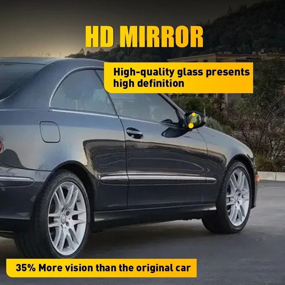 Passenger Side Heated Mirror Glass For Benz Durable Perfect Fit Road Safety 5