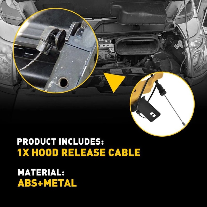 Piece Of Hood Release Cable A Fit Durable And Reliable Direct Replacement For Your Vehicle Superior 9