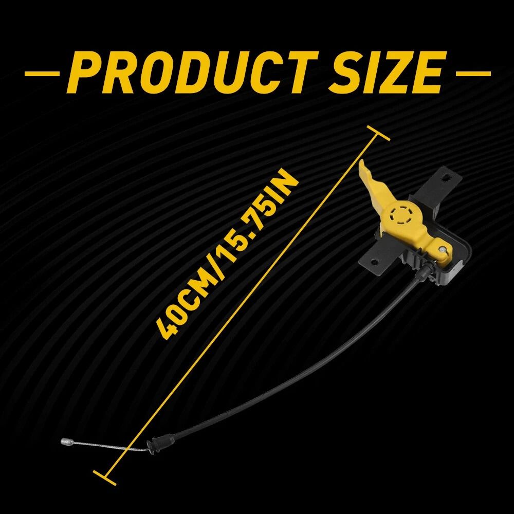 Piece Of Hood Release Cable A Fit Durable And Reliable Direct Replacement For Your Vehicle Superior 3