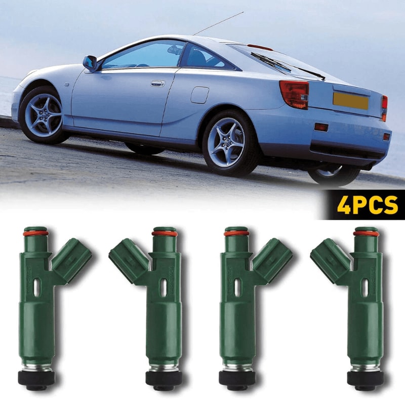 Celica Matrix Fuel Injectors Engine Injector Set Fast Start Better MPG Direct Replacement Fit 9