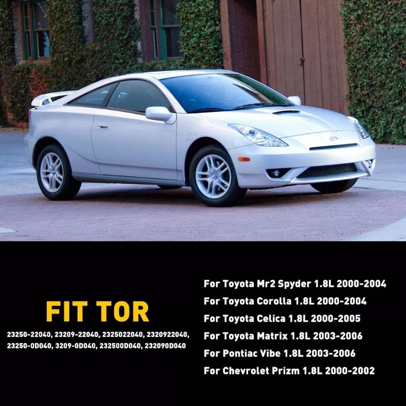 Celica Matrix Fuel Injectors Engine Injector Set Fast Start Better MPG Direct Replacement Fit 3