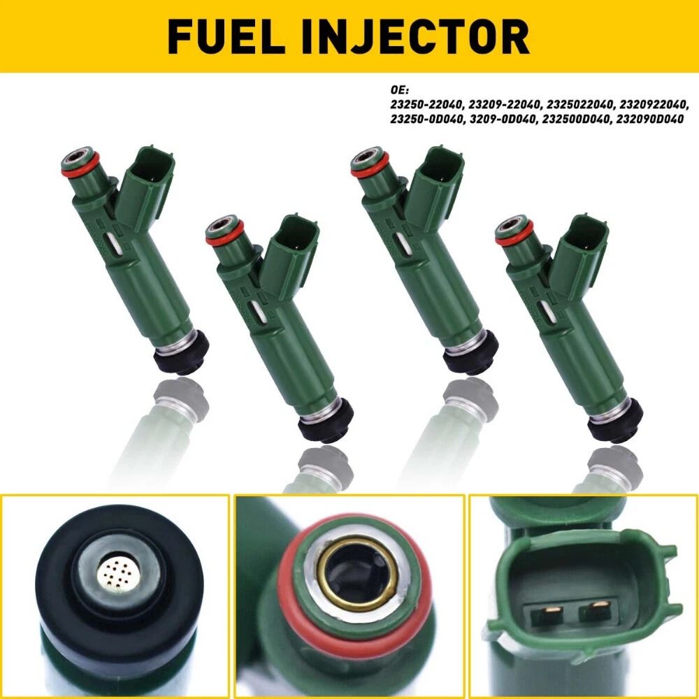 Celica Matrix Fuel Injectors Engine Injector Set Fast Start Better MPG Direct Replacement Fit 8