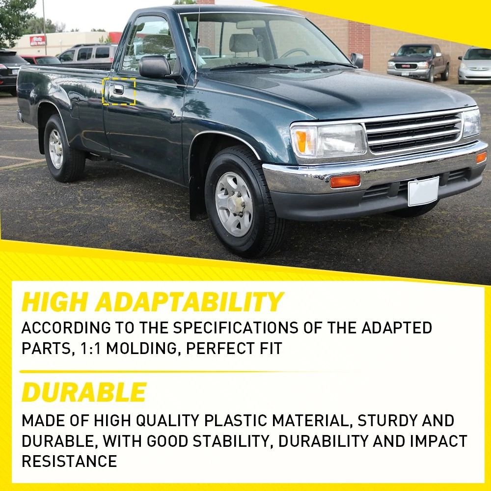 Exterior Door Handle Front Passenger Side Style Fit HighQuality Material Simple Installation 7